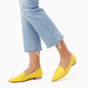 SCHUTZ Elise Flat - VIBRANT YELLOW.